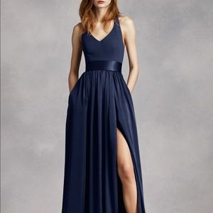 David’s bridal bridesmaid dress